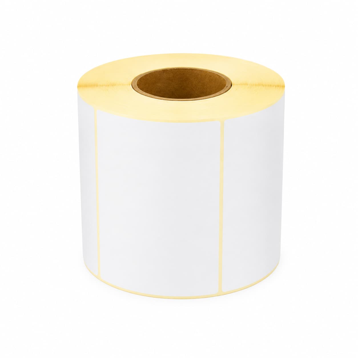 Etiquettes vierges 100×150 mm pap thermique diamètre mandrin 76 Vendues par 1 rouleau. 500 étiquettes par rouleau. Compatible avec les imprimantes thermiques.