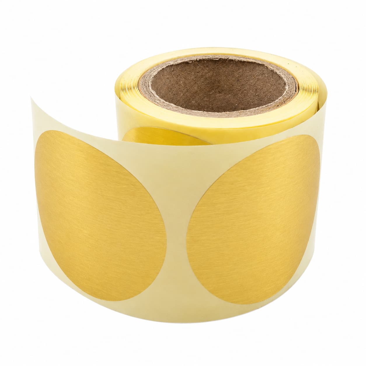 Étiquettes Adhésives Rondes 30mm – Dorées Brillantes